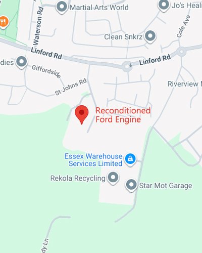 Reconditioned Ford Engine Location